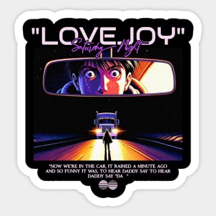 LoveJoy // Saturday Night Sticker